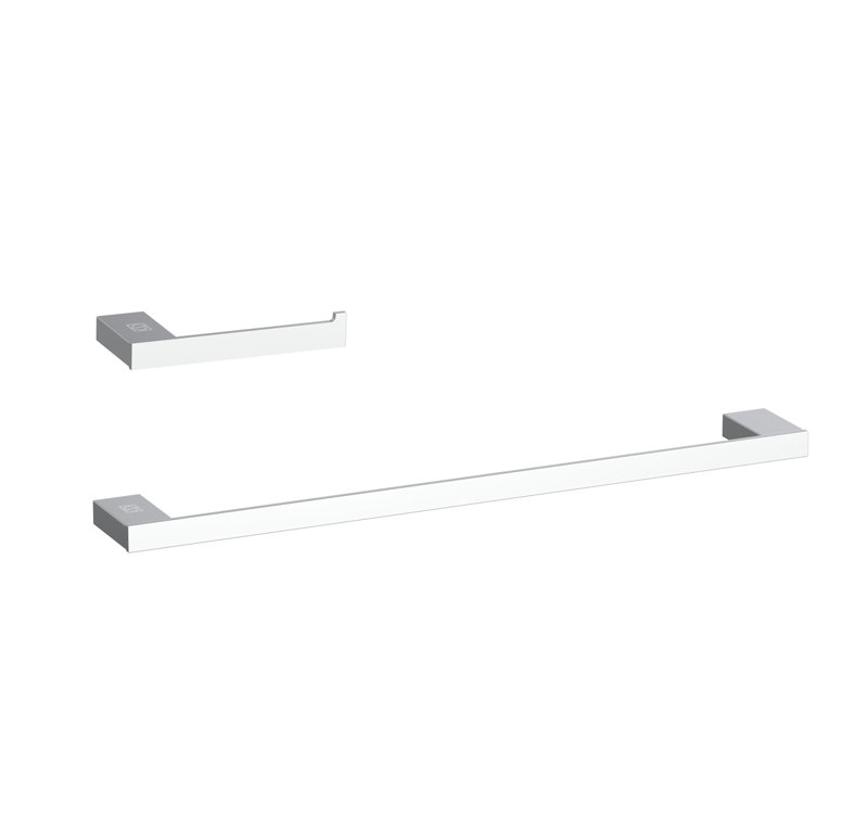 Sofia 2 - Piece Bathroom Hardware Set, Chrome