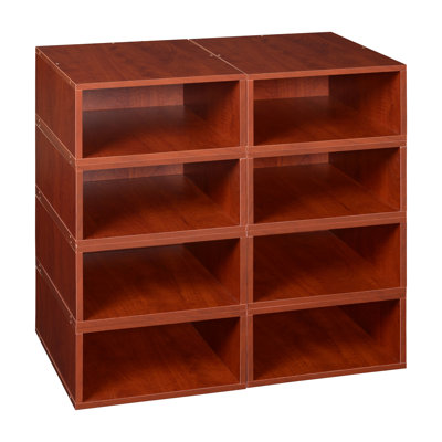 Niche Cubo Storage Organizer Open Bookshelf Set- Half Size Cubes