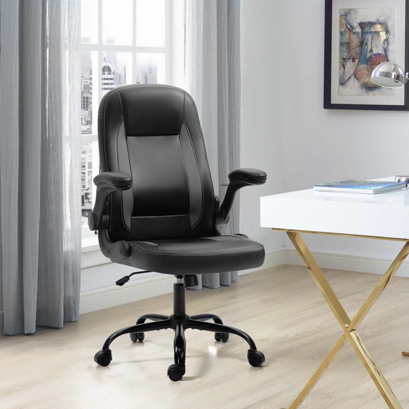 Jaylianie Task Chair, Black, Black