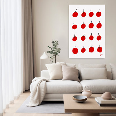 Art mural de cerises cerises