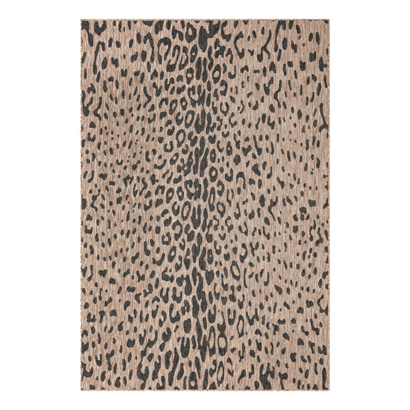 Ivery Outdoor Area Rug, Rectangle 6'1" x 9'