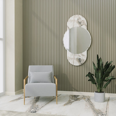 Bisou Round Wall Mirror