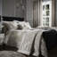 Crushed Velvet Duvet Cover Set with Pillowcases-24064944-32273471
