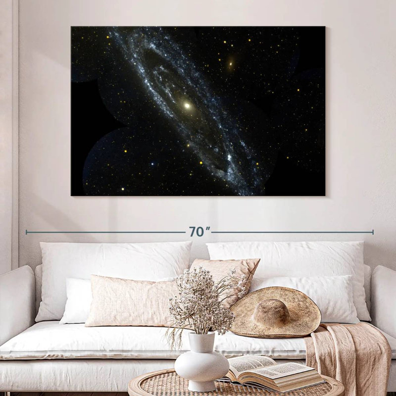 Oberle Andromeda Galaxy, 34" H x 51" W