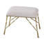 Spike Bench with Muslin Cushion