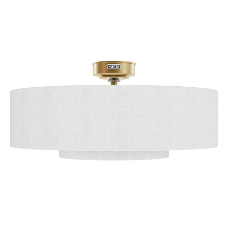 Jasmine Roth x Hunter 30 inch Brookside Fandelier Ceiling Fan with Lights and Remote