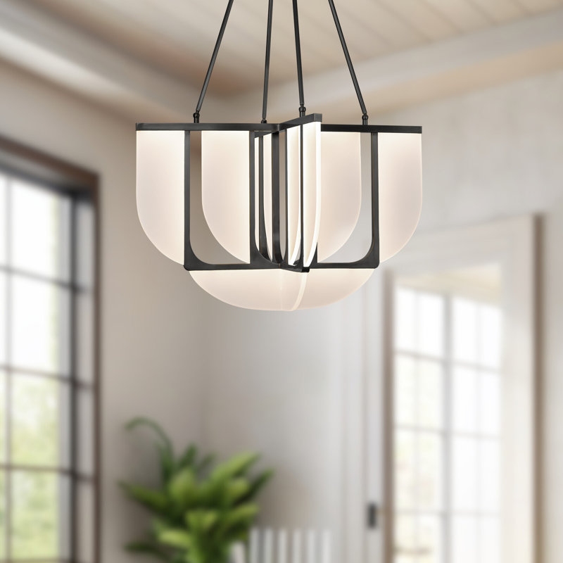 Anders 9 - Light LED Chandelier, Urban Bronze