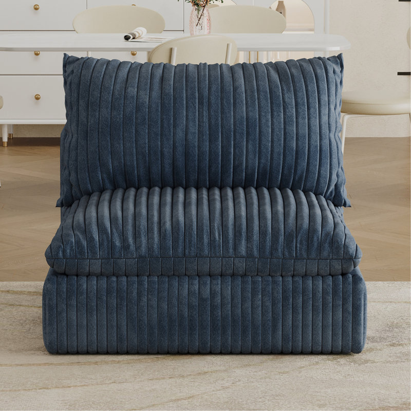 Canapé Cloud, tissu en velours côtelé, sièges profonds, conception à deux couches, coussin amovible, sans assemblage, combinaison à faire soi-même pour le salon, la chambre à coucher, la salle de conférence, l’appartement