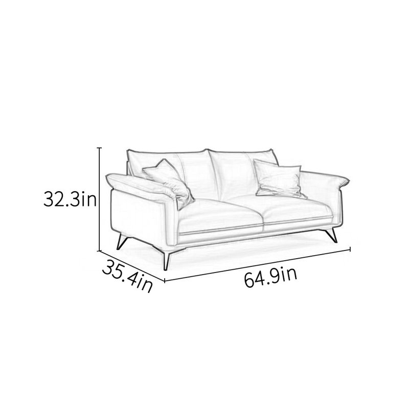 Modern elegant casual office sofa