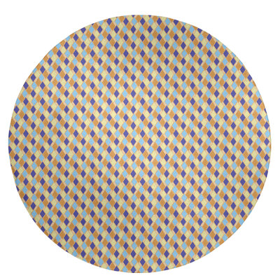 Chenille Geometric Indoor Rug