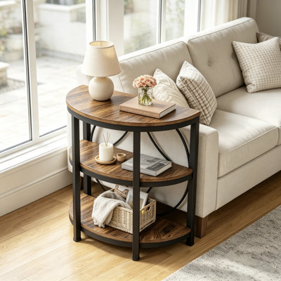 Obim 3-Shelve Manufactured Wood End Table