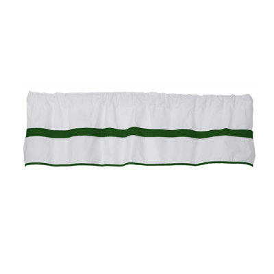 Massingill Cotton Blend Tailored Window Valance