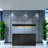 Black Minimalist Rectangular Eco Aquarium Tank