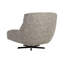 FAUTEUIL DE GALET PIVOTANT NOBU - NUVOLA SHALE
