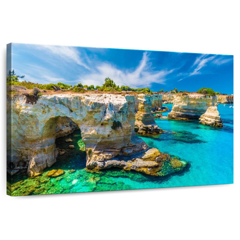 Sebbie Torre Sant'Andrea Cliffs, 34" H x 51" W