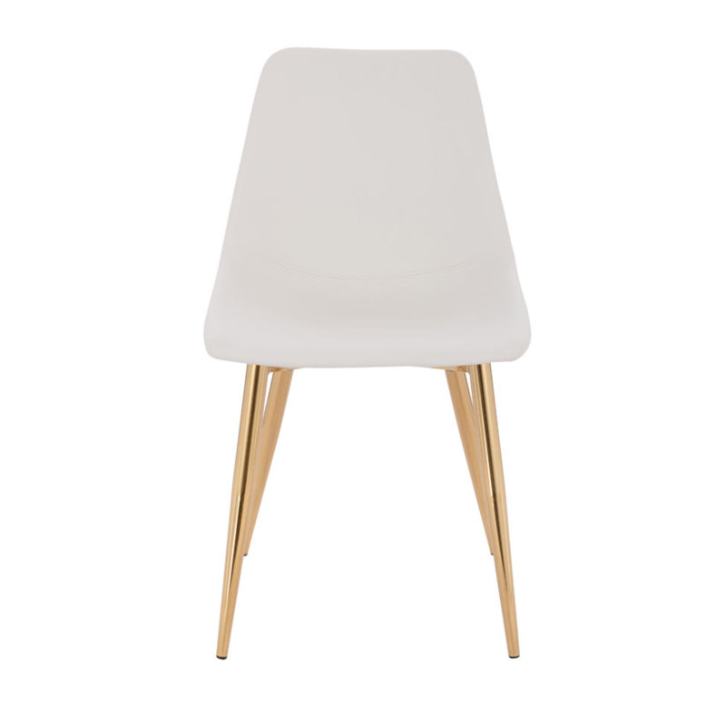 Chaise de salle à manger en velours