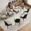 Chaise d'appoint rembourrée en similicuir Frania-1642740805-1651045655