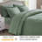 Ruffled Edge Microfiber Bed in a Bag Comforter Set-583153513-595734744