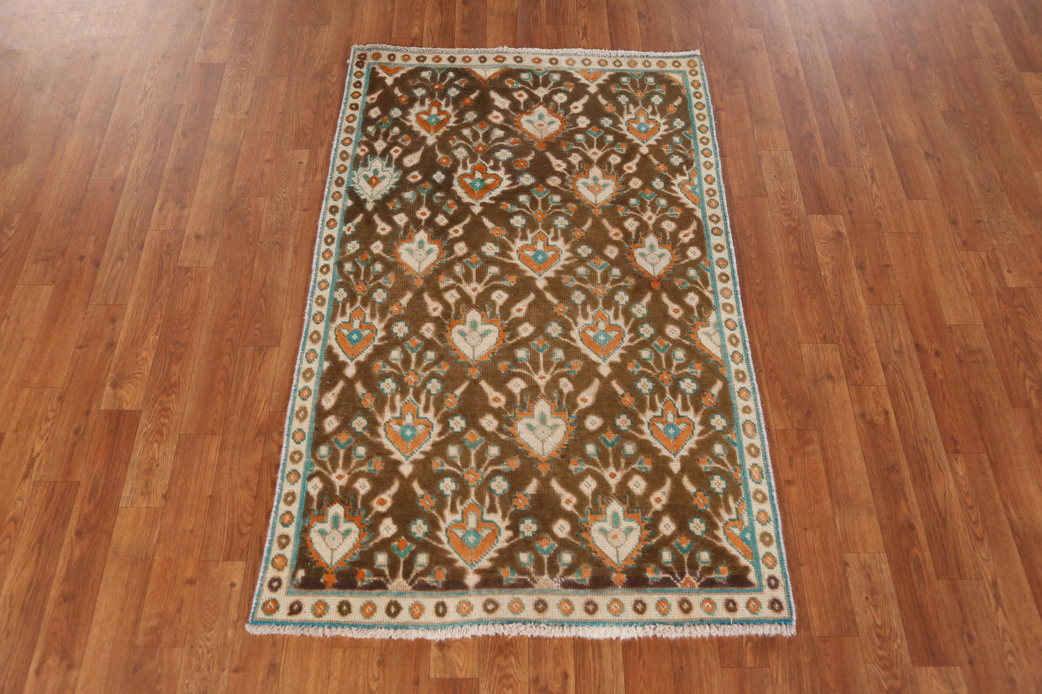 3' x 5' Wool Natural Area Rug main image 1
