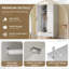 Wardrobe Armoire 2 Door 1 Drawer-865661057