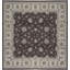 Cornwall Wool Oriental Area Rug in Brown/Beige/White