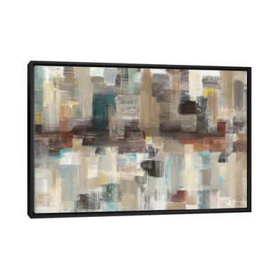 Sidewalks Painting Print on Wrapped Canvas