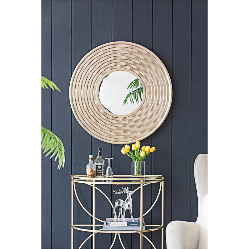 Miroir mural rond