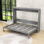 Armoire murale Murphy avec lattes et pieds-126016953-126016954