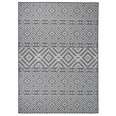 Battles Striped Hand Woven Indoor / Outdoor Area Rug