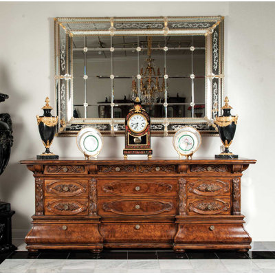 98" Wide 12 Drawer Sideboard