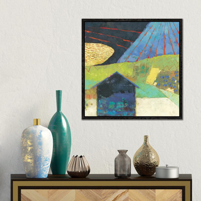 Bear Valley Barn III by Sue Jachimiec - Floater Frame Gallery-Wrapped Canvas Giclée on Canvas