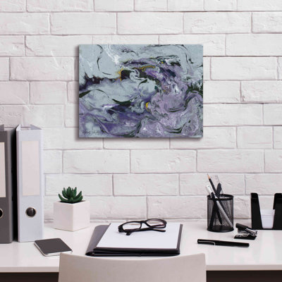 «Montogomery Abstract» en mauve par Cindy Jacobs
