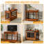 Melamine Board Dog Crate Furniture-117279668-117279669