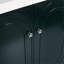 Meuble-lavabo autoportant de 76 cm (30 po) de couleur foncée avec armoire à fermeture amortie - Porte au style moderne et fonctionnalités de rangement