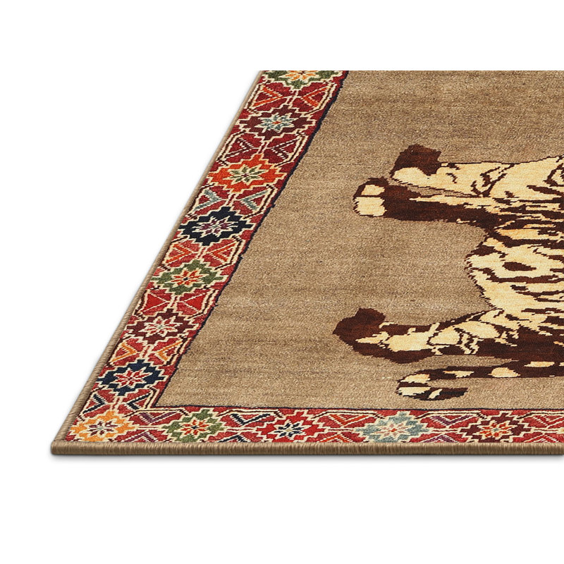 Oriental Indoor Rug, Rectangle 8' x 12'