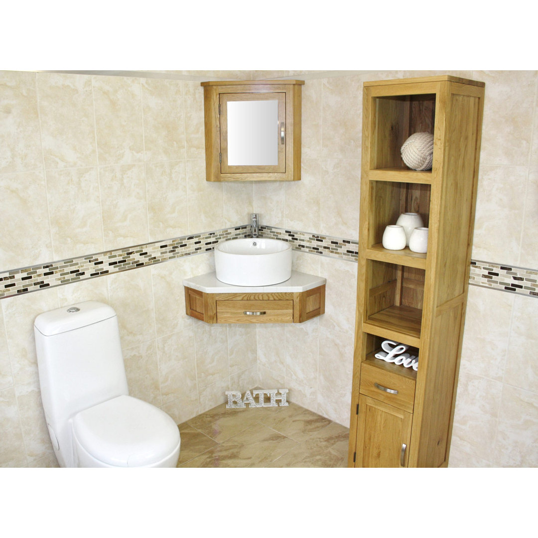 Cranmer 550mm Single Bathroom Vanity with Vessel Ceramic Basin