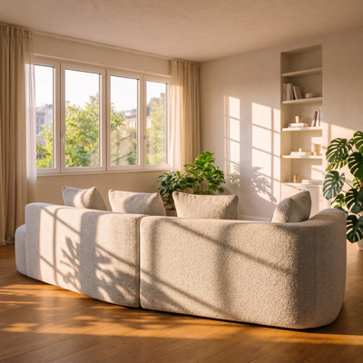 Canapé modulaire 2 pièces faisant face à la droite l 116 po x P 36 po x H 24 po PureNest