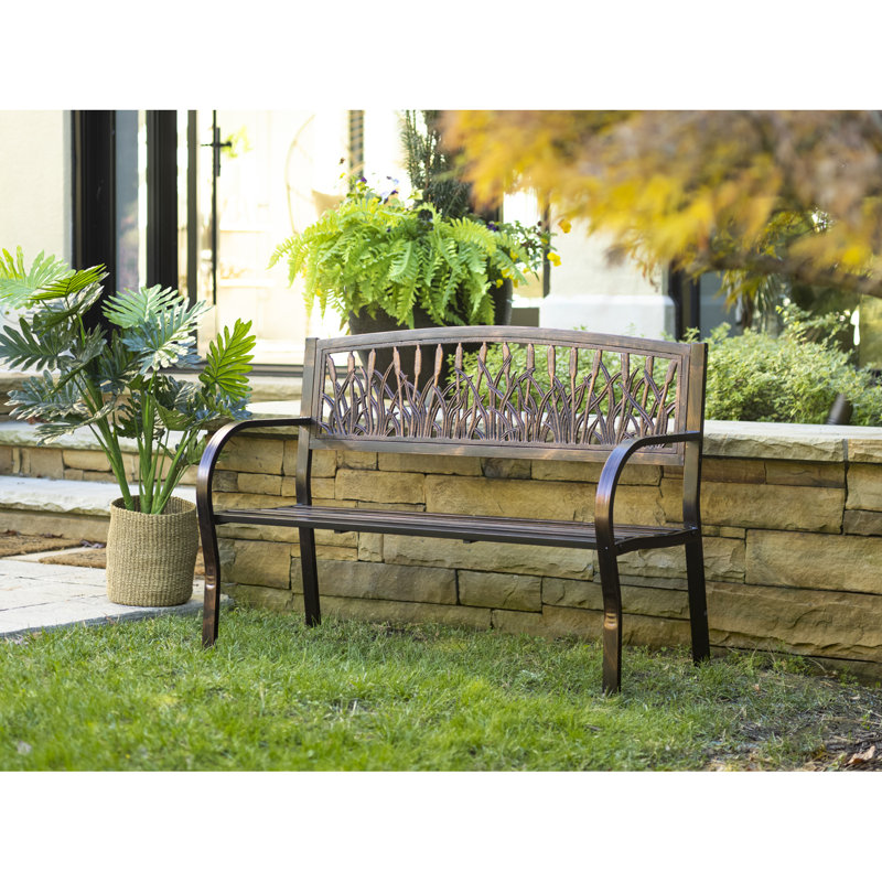 Banc de jardin Harwich, Bronze
