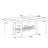 Tadinni 6 - Person Four Leg Dining Set