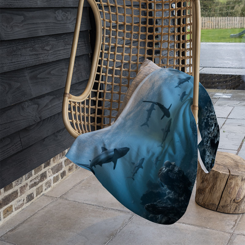 Domari Plain Weave / Muslin Throw Blanket