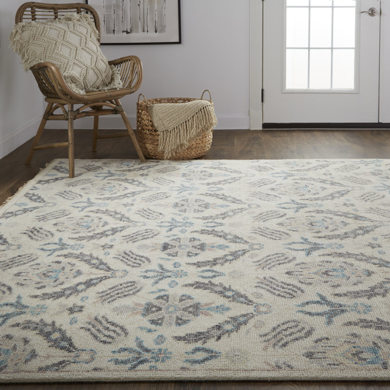 Nerisa Performance Wool Oriental Indoor Rug, Rectangle 2' x 3'