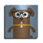 Trinx «Bow Wow Labrador» par Todd Art, art mural en métal-703795464