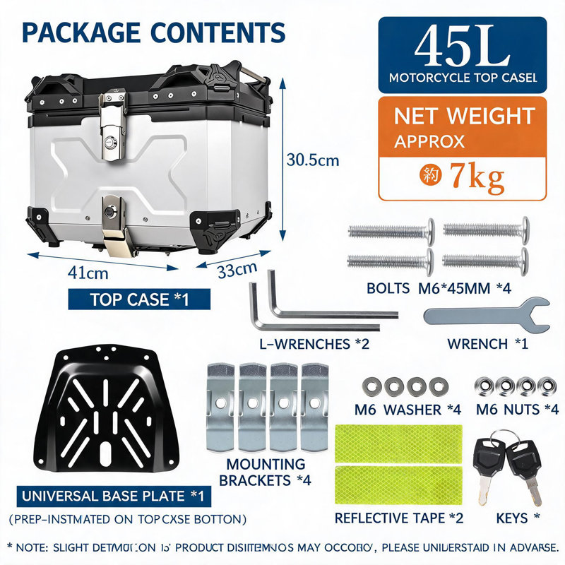 Motorcycle Top Box By HAUSPROFI
