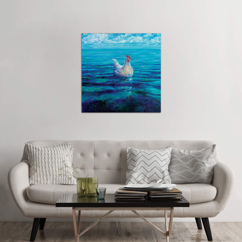 Iris Scott - Wrapped Canvas Print, 93.98 cm H x 93.98 cm W x 1.91 cm D