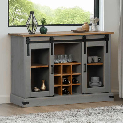 112 cm Solid Wood