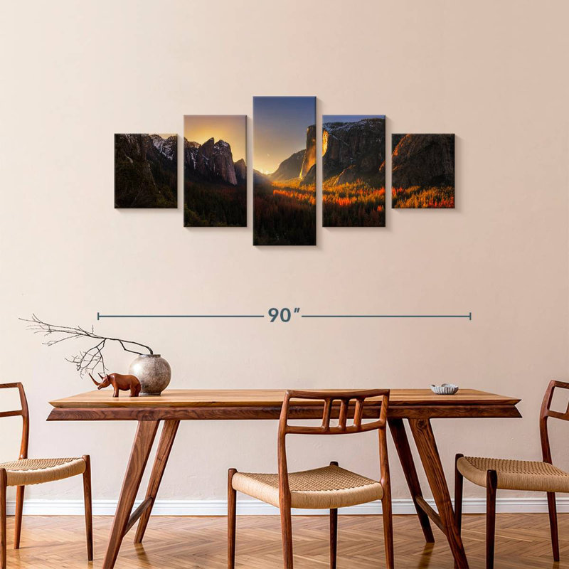 Yosemite Firefall I, H 36 po x l 80 po