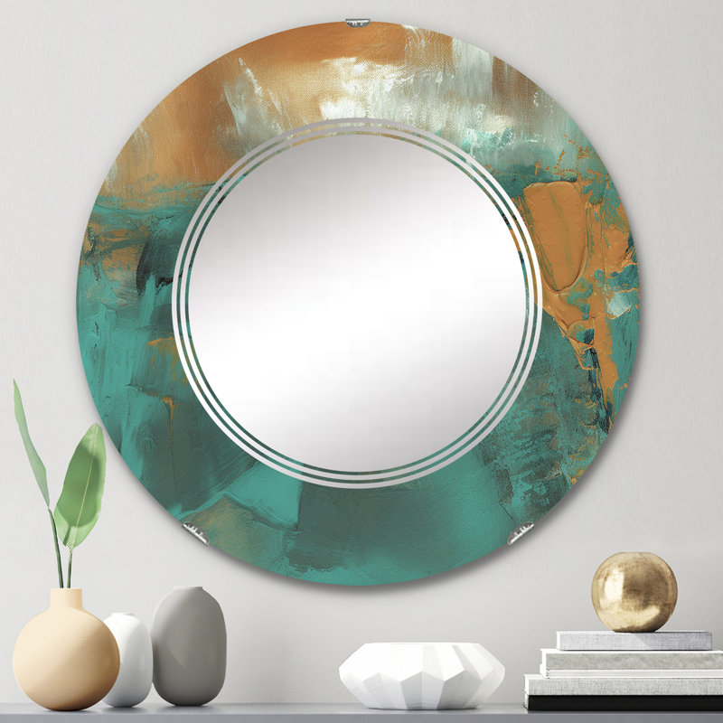 Miroir mural Huenna, 24 po x 24 po