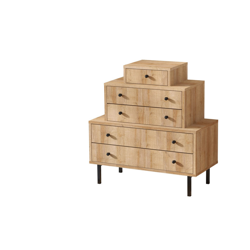 Commode 5 tiroirs l 35 po