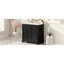 Meuble-lavabo de style transitionnel de 36 po, fabrication en bois massif, lavabo en céramique et meuble-lavabo de 36 po avec charme transitionnel, configurations à plusieurs tiroirs pour plus de flexibilité-574410363