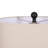 Elegant 21" Black Open Cut-Out Table Lamp